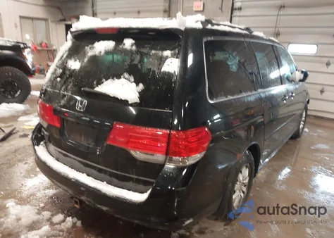 2009 Honda Odyssey Ex-L from USA, damaged, VIN 5FNRL38779B022545